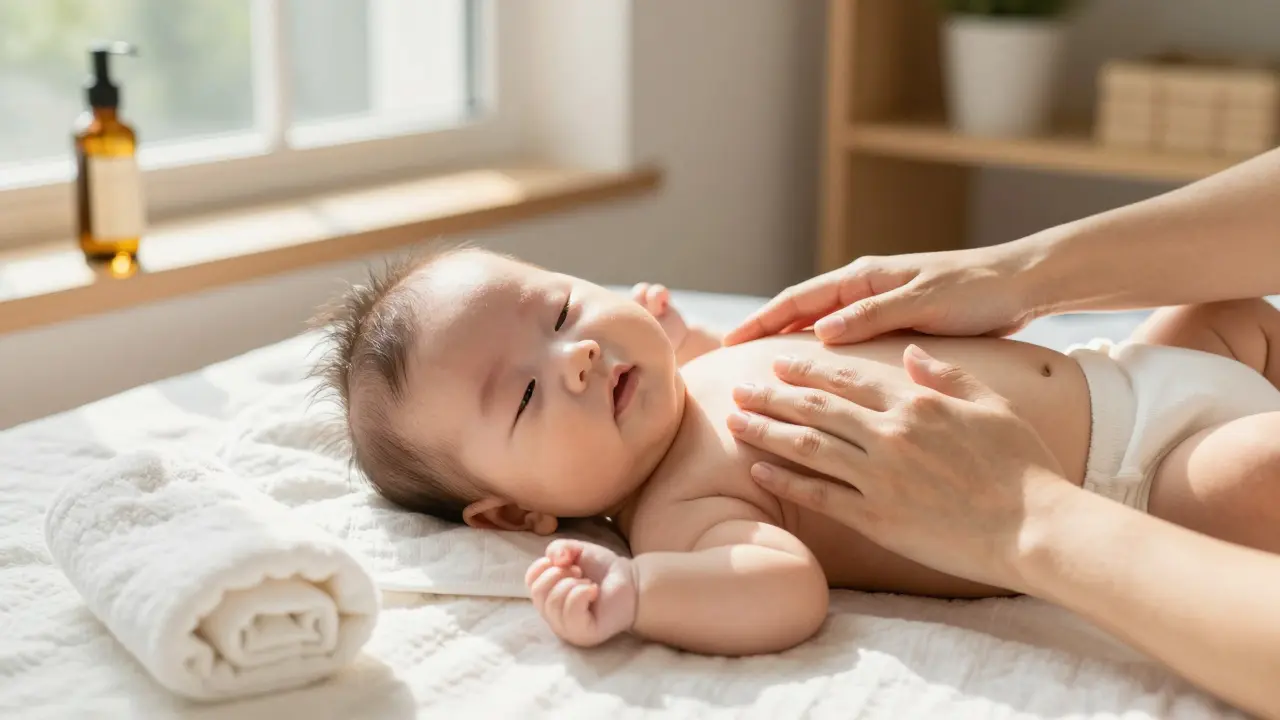 Co koupit 3 měsíčnímu miminku? Praktický nákupní průvodce pro masáž a pohodlí